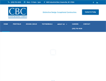 Tablet Screenshot of cbcnc.com